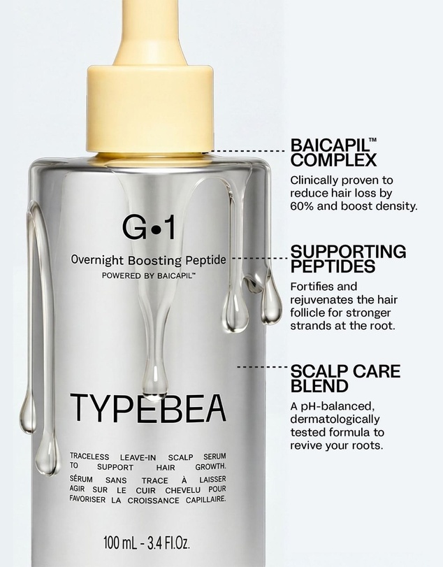 TYPEBEA - G1 Overnight Boosting Peptide Serum