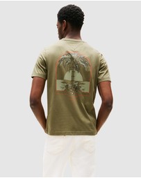 Tommy Hilfiger - Palm Tree Back Graphic T-Shirt
