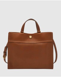 Fossil - Carmen Brown Tote
