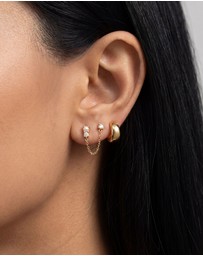 HOUSE OF SLANI - Dainty Gold Sophia Earrings