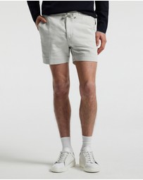 Calibre - Dobby Denim Shorts Almond