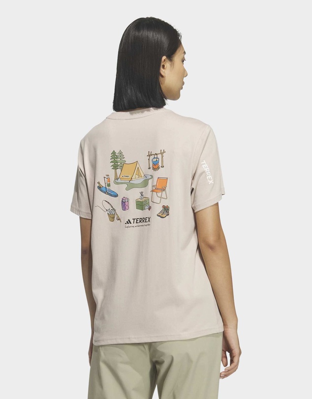 adidas Performance - XPLORIC POLYGIENE GRAPHIC T-SHIRT Womens