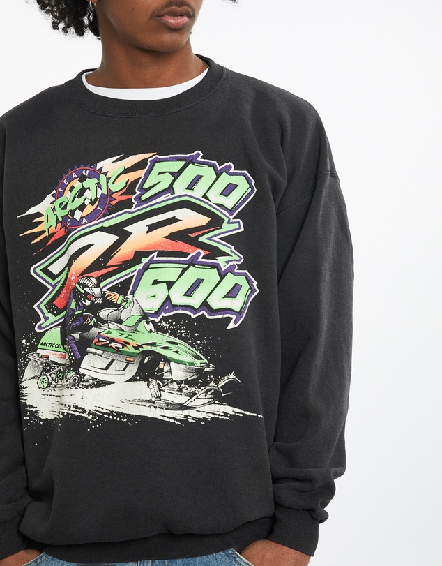 Vintage by The Real Deal - Pre Loved - 90s Arctic Cat Ski Racing Sweatshirt