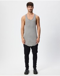 Surrounded By Ghosts - Lawsonite Rib Knit Singlet