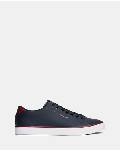 Tommy Hilfiger - Harlem Vulcanised Low Leather Sneakers - Men's