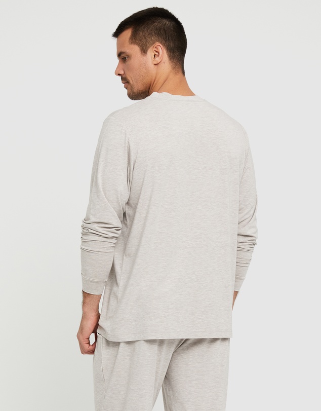 Bamboo Body - Men's Long Sleeve Crew Neck