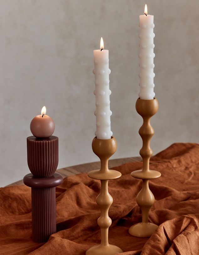 Black Blaze - Infinity Candle Holder