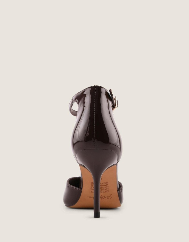 Shelly Shen - Maven High Heels Brown Patent