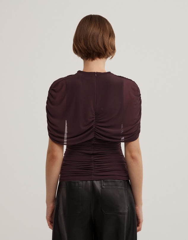 Witchery - Mesh Cape Top