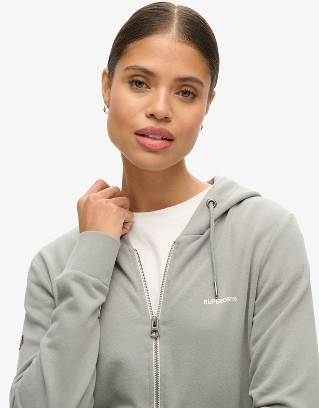 Superdry - Plain Zip Hoodie