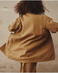 Alfred - Arthur Long Worker Jacket I Khaki