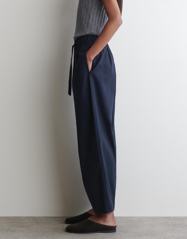 COS - Cotton Tapered Drawstring Trousers