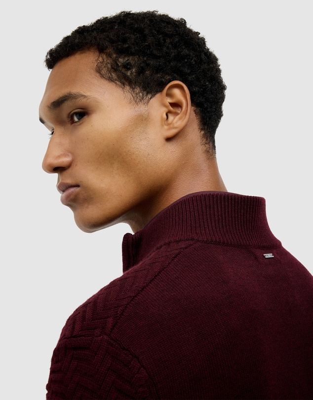 Politix - Barker Quarter Zip Knit