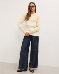 The Fated - Barone Stripe Knit Jumper
