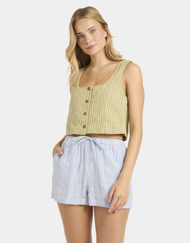 Billabong - Womens Wanderer Elastic Waist Shorts