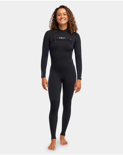 Roxy - Womens 3/2mm Elite Xtra Stretch Chest Zip Wetsuit