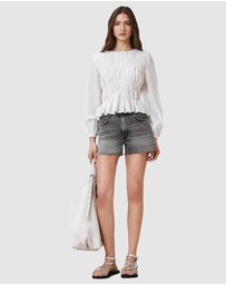 AllSaints - Tate Denim Shorts