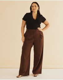 Atmos&Here Curvy - Emira Knitted Top