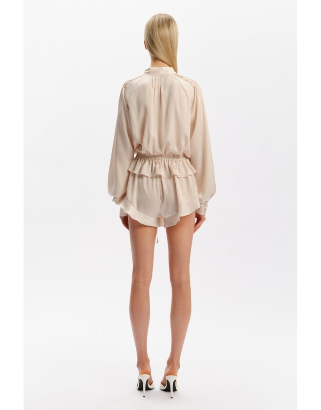 Bardot - Lorelle Frill Detail Playsuit