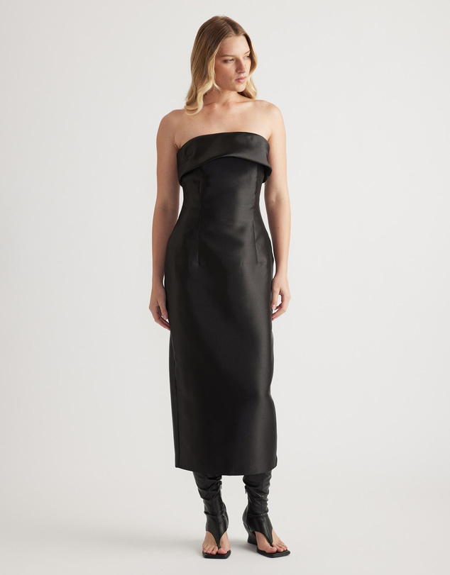 Decjuba - Zahra Strapless Midi Dress