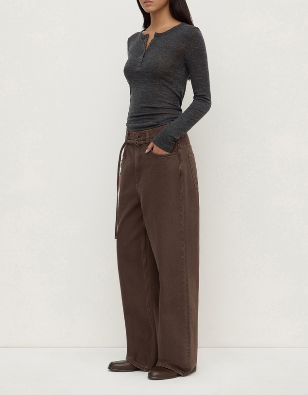 Assembly Label - Nora Merino Wool Henley Top