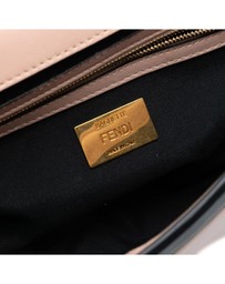 Pre-Loved by Azura Reborn - Pre-Loved Bicolor Leather Chain Midi Baguette