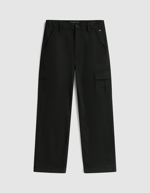 Tommy Hilfiger - Essential Twill Relaxed Cargo Trousers - Teens