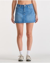 Lee - Mid Relaxed Mini Skirt
