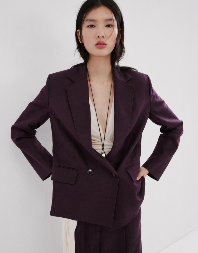 M.N.G - Linen Suit Jacket