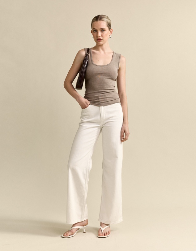 MVN - Soft Scoop Neck Top