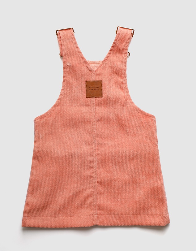 WITH LOVE FOR KIDS - Hazel Cord Pinafore Dress - Babies - Kids