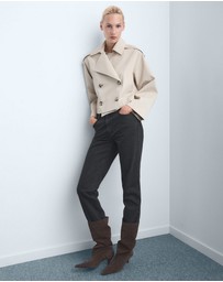 M.N.G - Slim-Fit High-Waist Jeans
