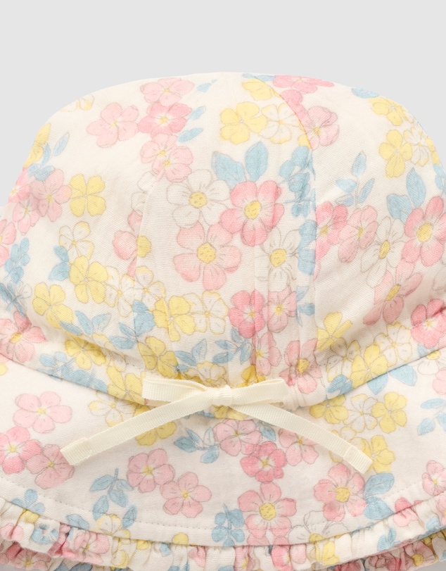 Purebaby - Ruffle Sunhat-Kids-Babies