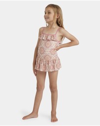 Billabong - Girls 0 to 5 Just For You One Piece Swimsuit