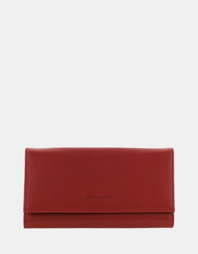 Pierre Cardin - Pierre Cardin Rustic Leather Ladies Wallet