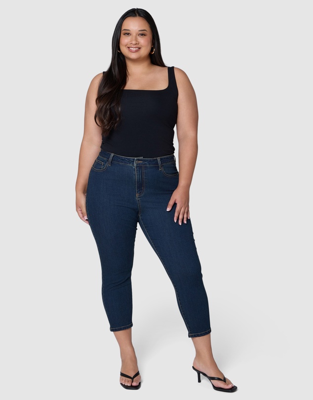 Indigo Tonic - Liv Crop Skinny Jean