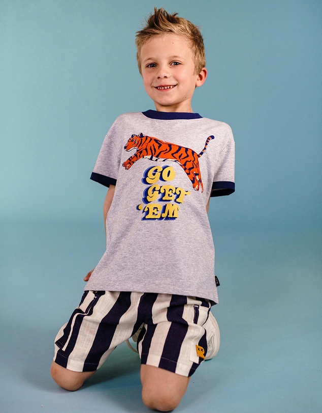 Rock Your Kid - Retro Ringer Tee - Kids