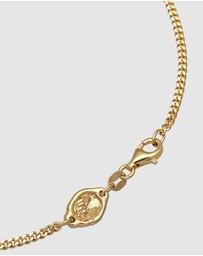Haze & Glory - ICONIC EXCLUSIVE - Bracelet Men Take A Wave 925 Sterling Silver Gold-Plated