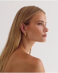 CENDRE - Odilla Huggie Earrings
