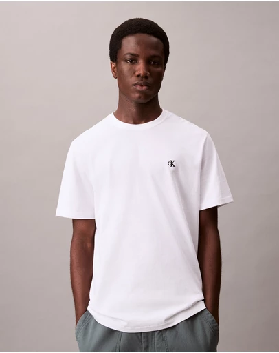 Calvin Klein Jeans - Embroidered Monogram Logo Relaxed T-Shirt