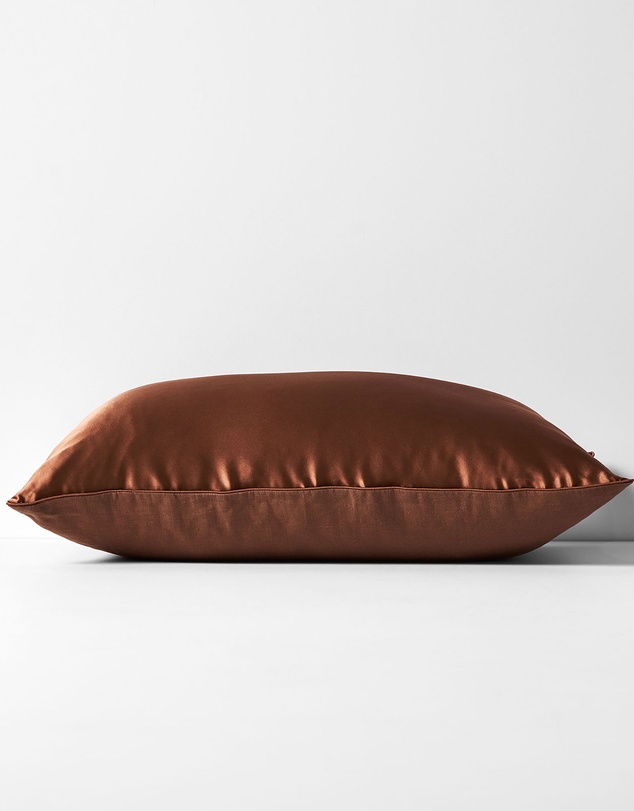 Aura Home - Zara Silk Linen Standard Pillowcase