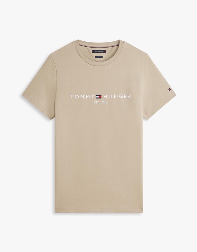 Tommy Hilfiger - Logo Embroidery Slim T-Shirt