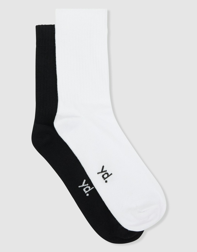 yd. - Classic Ribbed 2 Pack Socks