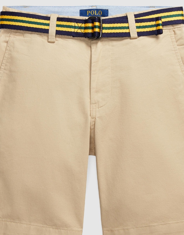 Polo Ralph Lauren - Skinny Fit Flex Abrasion Twill Shorts – ICONIC EXCLUSIVE - Teens