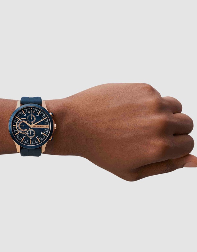 Armani Exchange - Blue Chronograph Watch