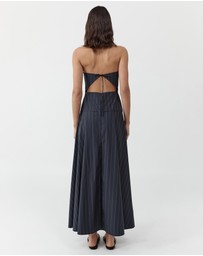 St. Agni - Strapless Rouleau Dress