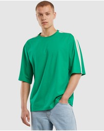 Urban Classics - Tennis Core Tee - Froggreen