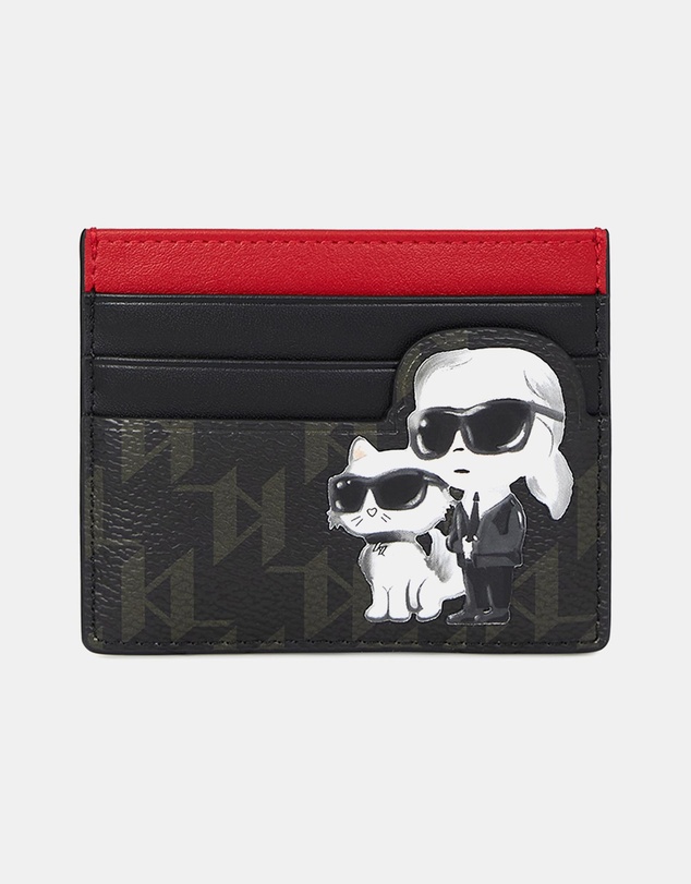 Karl Lagerfeld - Ikon Monogram Card Holder