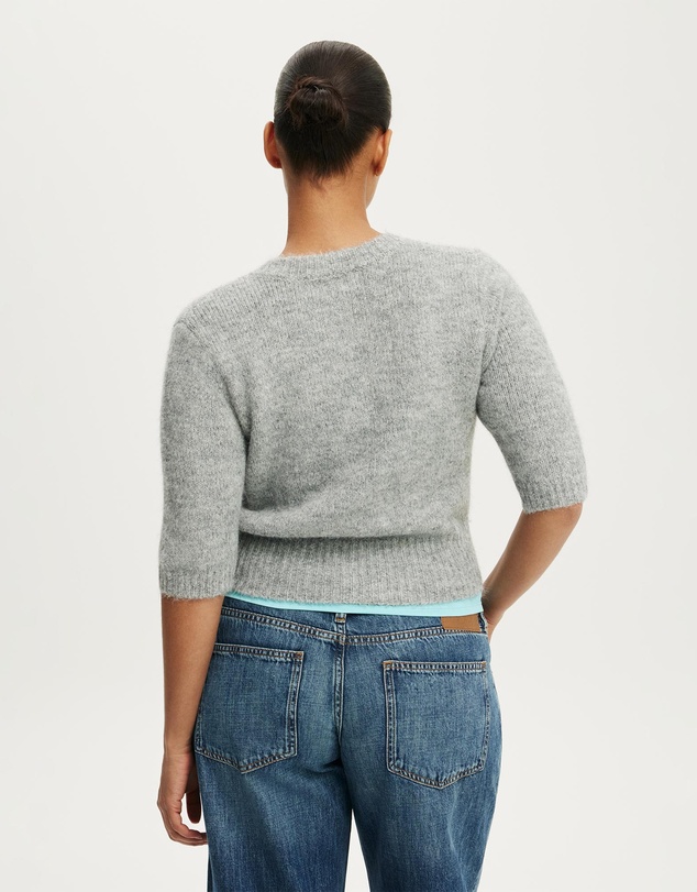 Cotton On - Short Sleeve Fluffy Cardi