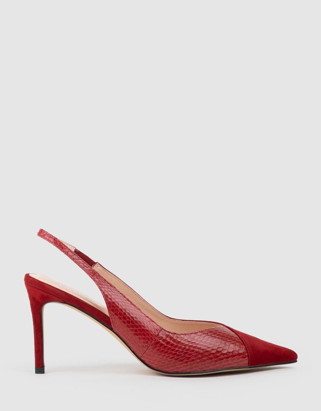 Edward Meller - AMITA85 Combination Slingback Pump